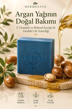 3'lü Avantaj - Argan Bitkisel Kalıp Sabun
