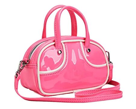 Puma Puma 1976 Micro Grip Bag Omuz Çantası-En: 17 cm, Boy: 10 cm, Derinlik: 7 cm 09182406 Pembe
