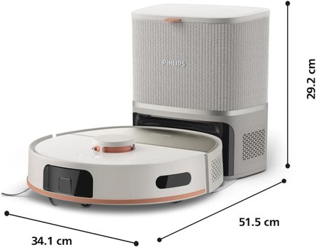  Islak Kuru Robot Süpürge, Yüksek Emiş Gücü