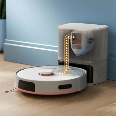  Islak Kuru Robot Süpürge, Yüksek Emiş Gücü