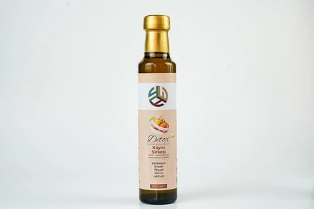 DETOX ANANAS SİRKESİ 250 ML + KAYISI DETOX SİRKESİ 250 ML