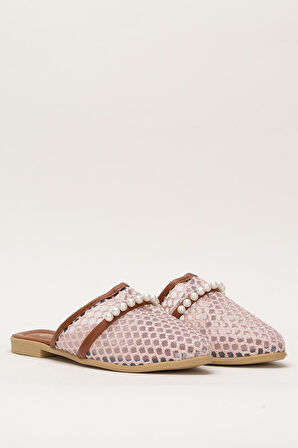 Kadın İnci Kemerli FileliTerlik PUDRA