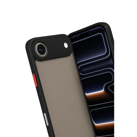 Apple iPhone 17 Air Kılıf Montreal Silikon Kapak - Siyah
