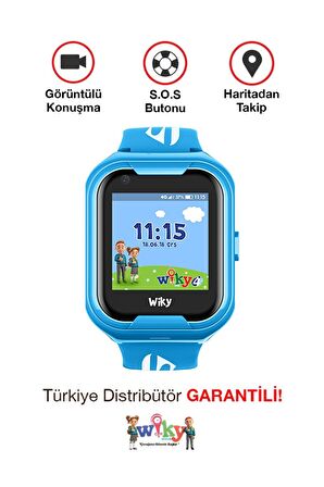 Wiky Watch Watch 4G Mavi Akıllı Saat