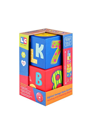 Lets Be Child Eğitici Denge Kule Oyunu 8 Parça - Lc-30628 ()
