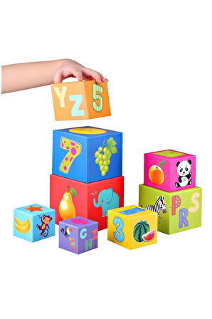 Lets Be Child Eğitici Denge Kule Oyunu 8 Parça - Lc-30628 ()