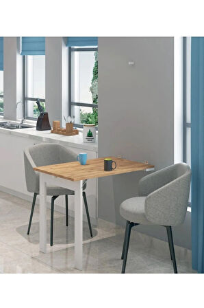 Reyo 60x90cm Duvara Monte Çerçeveli Tablo Masa 1. Sınıf Atlantik Çam MDF