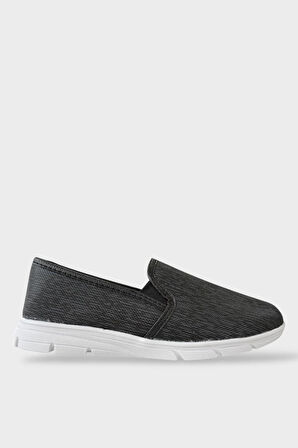 Kadın Silinebilir Babet Ayakkabı SİYAH