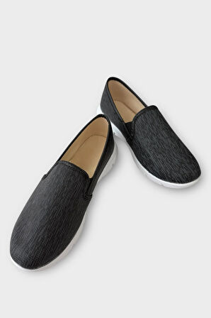 Kadın Silinebilir Babet Ayakkabı SİYAH