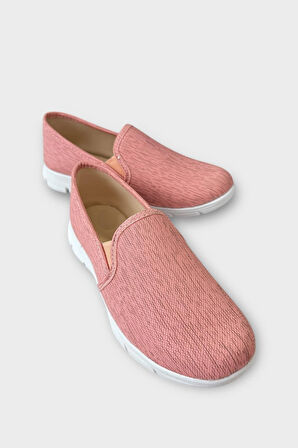 Kadın Silinebilir Babet Ayakkabı PUDRA