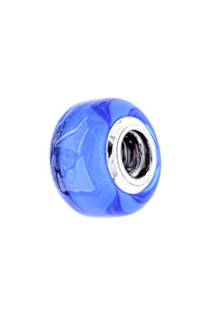 Açık Mavi Mini Murano Charm