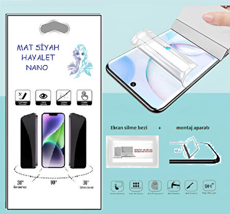 Xiaomi Mİ 13T Nano Ekran Koruyucu İnce Esnek MAT HAYALET