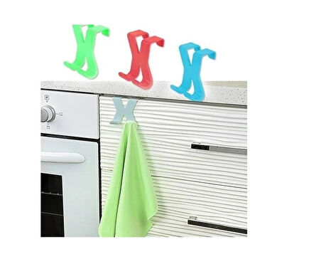 Miracle Omni® Hang it Pratik Kolay Taşımabilir Havlupan 2 Kancalı Banyo Askısı