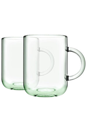 55192 Aware Iconic 245 ML Cam 2li Kulplu Çay Kahve Meşrubat Bardağı Takımı