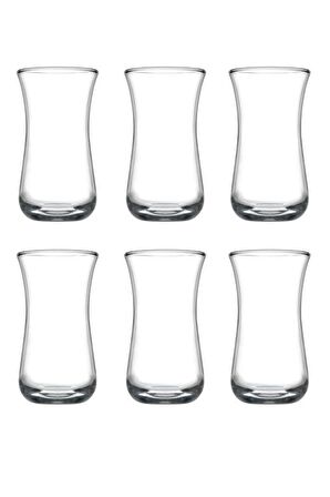 42641 Fit Cam 6lı Çay Rakı Bardağı Takımı Seti 120cc