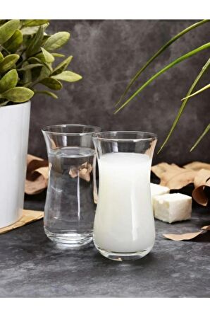 42641 Fit Cam 6lı Çay Rakı Bardağı Takımı Seti 120cc