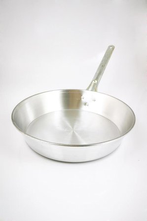 Tek Kulp Alüminyum Kavurma Kızartma Balık Tavası 30cm Büyük Tava