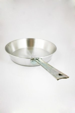 Tek Kulp Alüminyum Kavurma Kızartma Balık Tavası 30cm Büyük Tava