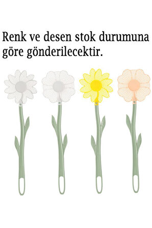 2 Adet Plastik Esnek Sineklik Sinek Öldüreceği Avlayacağı Sinek Raketi Kovucu