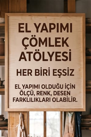 2li Çömlek El Yapımı Kahverengi Mumluk Testi Model
