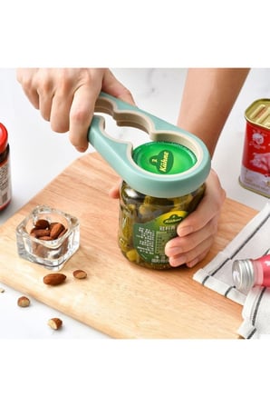 2li Kavanoz Konserve Soda Şişe Kapağı Açacağı Açacak Seti