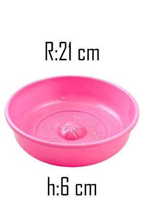 Plastik 21cm Banyo Hamam Tası