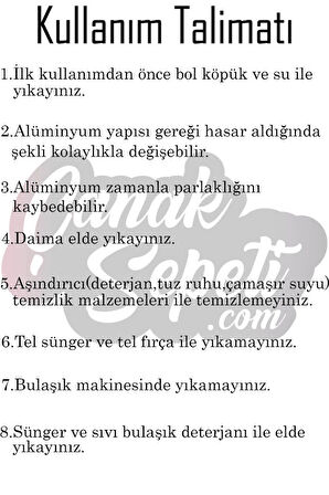Alüminyum Küre Çaydanlık Büyük Boy Siyah Kulp