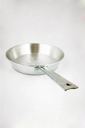 Tek Kulp Alüminyum Kavurma Kızartma Balık Tavası 32cm Büyük Tava