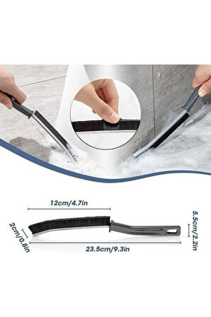 3 Adet Plastik Pencere Ocak Derz Arası Detay Temizleme Fırçası