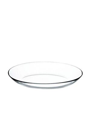 10336 İnvitation 33cm Oval Cam Kayık Servis Meyve Tabağı