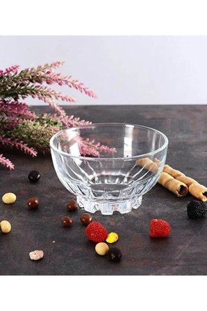 530246 Cam 6lı 250cc Puding Kase Çerezlik Kahvaltılık Takımı