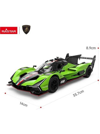 Sunman Oyuncak Uzaktan Kumandalı Araba 1:14 Işıklı Lamborghini Sc63