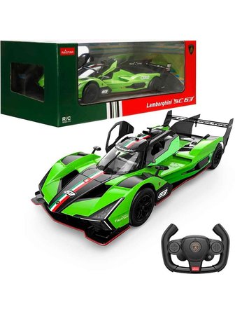 Sunman Oyuncak Uzaktan Kumandalı Araba 1:14 Işıklı Lamborghini Sc63
