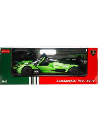Sunman Oyuncak Uzaktan Kumandalı Araba 1:14 Işıklı Lamborghini Sc63