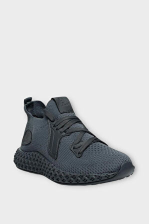 Unisex Triko Örme Sneaker Spor Ayakkabı FÜME