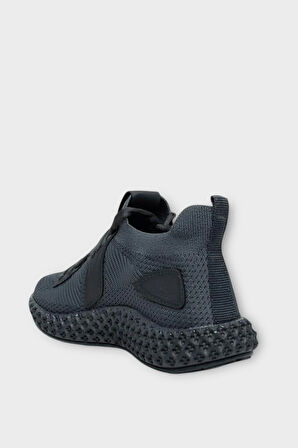 Unisex Triko Örme Sneaker Spor Ayakkabı FÜME