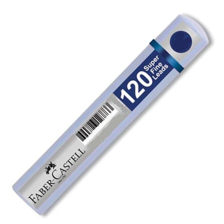Faber-Castell Min (Versatil Kalem Ucu) Grip Süper Fine Lead 2B 120 Li 60 Mm 0.7 Mm Koyu Yeşil 5090127730 (12 Li Paket)