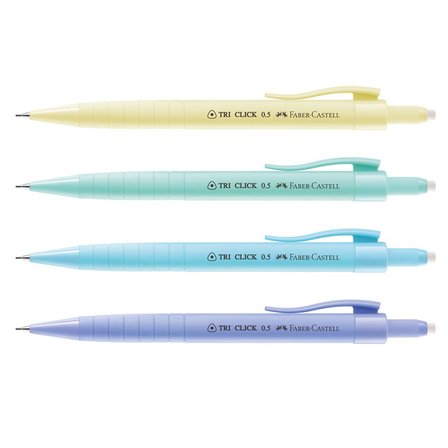 Faber-Castell Versatil Kalem Triclick Soft T Spring 0.5 Mm 5084 136209 (10 Lu Paket)