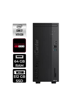 Expertcenter D501MER i7 14700 64GB 512GB SSD RX550/4GB W11H Masaüstü Bilgisayar