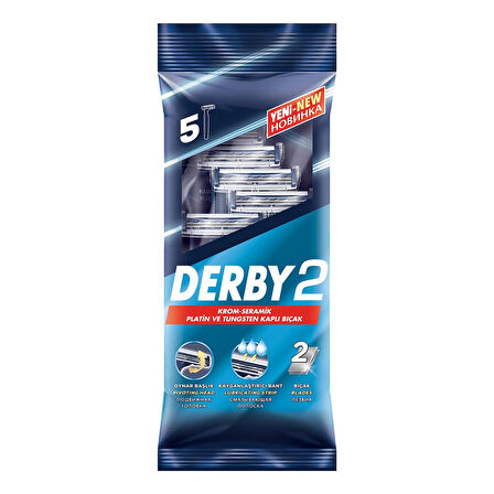 Derby 2 5 li Poşet Tıraş Bıçağı x 3 Adet