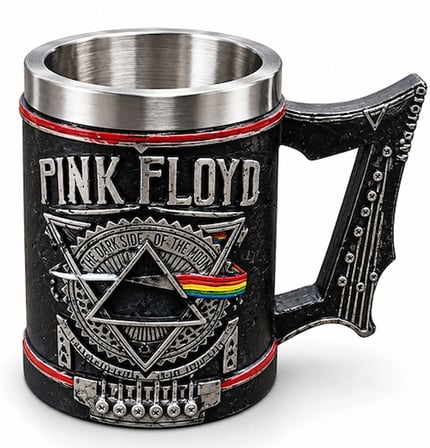 Pink Floyd 3 D Kabartmalı Paslanmaz Çelik Kupa Bardak Alk6575