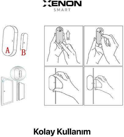 Xenon Smart X7502 Akıllı Kapı ve Pencere Sensörü