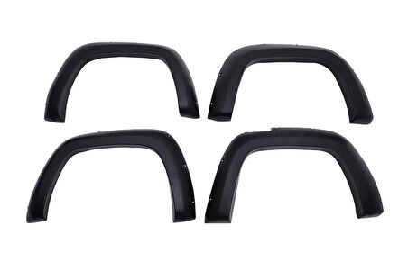 VW Amarok Çamurluk Dodik Seti (19 cm Depo Kapaklı) Vidalı Abs 4 Parça 2012-2017 Arası