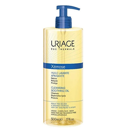 Uriage Xemose Cleansing Soothing Oil 500 ml - 50ML VÜCUT YAĞI HEDİYE