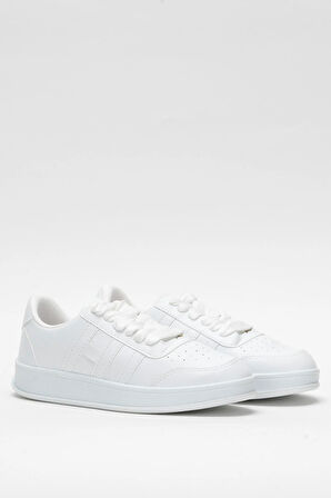 Unisex Spor Sneaker Ayakkabı BEYAZ