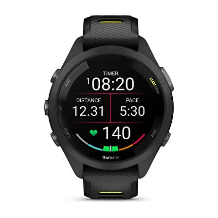 Garmin Forerunner 265S Siyah | Sarı