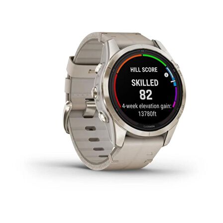 Garmin Fenix 7S Pro Sapphire Solar Soft Gold - Bej (GARMİN TÜRKİYE GARANTİLİDİR)