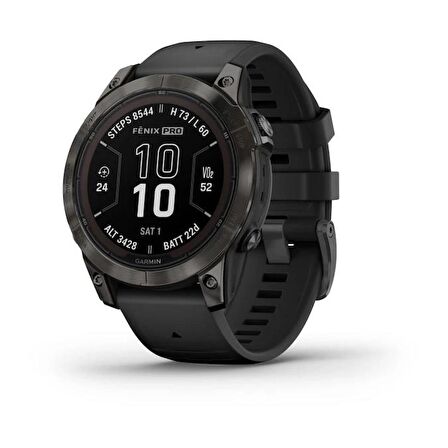 Garmin Fenix 7 Pro Gri - Siyah Akıllı Saat