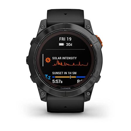 Garmin Fenix 7x Pro Gri - Siyah Akıllı Saat