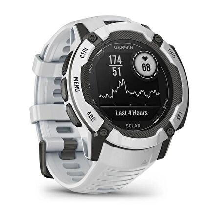 Garmin Instinct 2X Solar Beyaz Multisport Akıllı Saat